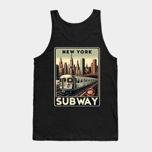 New York Subway Tank Top